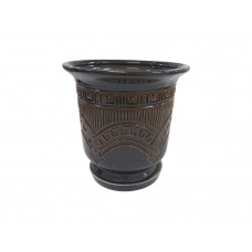 Горщик керамічний КООП Дзвін Рим Ретро 11 см 0063