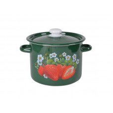 Каструля Idilia 5,5 л 1617/4 Полуниця Зелена