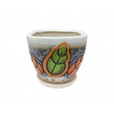 Набір горщиків КООП Сицилія 4 пр h-21/17/15/13 см Листок Осінь 0001