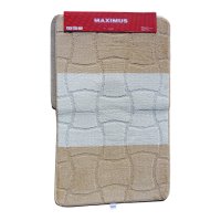 Килимок для ванної Maximus 67*120 см Моно 2540 Beige