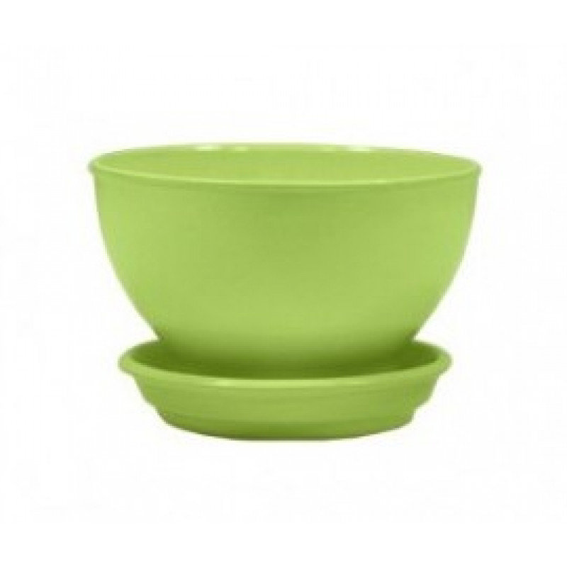 Горщик керамічний Оріана Бонсайниця Крихта 2,5 л - Білий