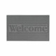Килимок придверний без кромки Eco Fabric Welkome 45*75 см Сірий 4575-011