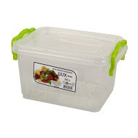 Контейнер Ал-пласт Lux із зажимами 0,8 л  