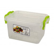 Контейнер Ал-пласт Lux із зажимами 0,8 л  