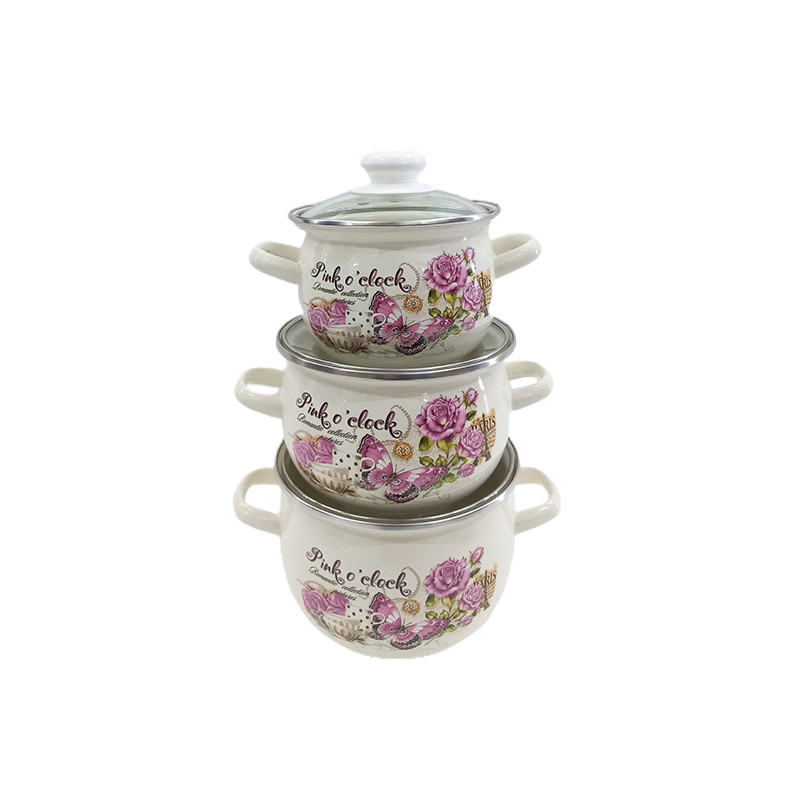 Набір каструль Idilia №6928 Час рожевого 41695 - Blue