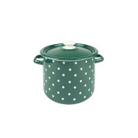 Кастрюля Idilia 5,5 л 1617/4 Полька Изумрудная 44460