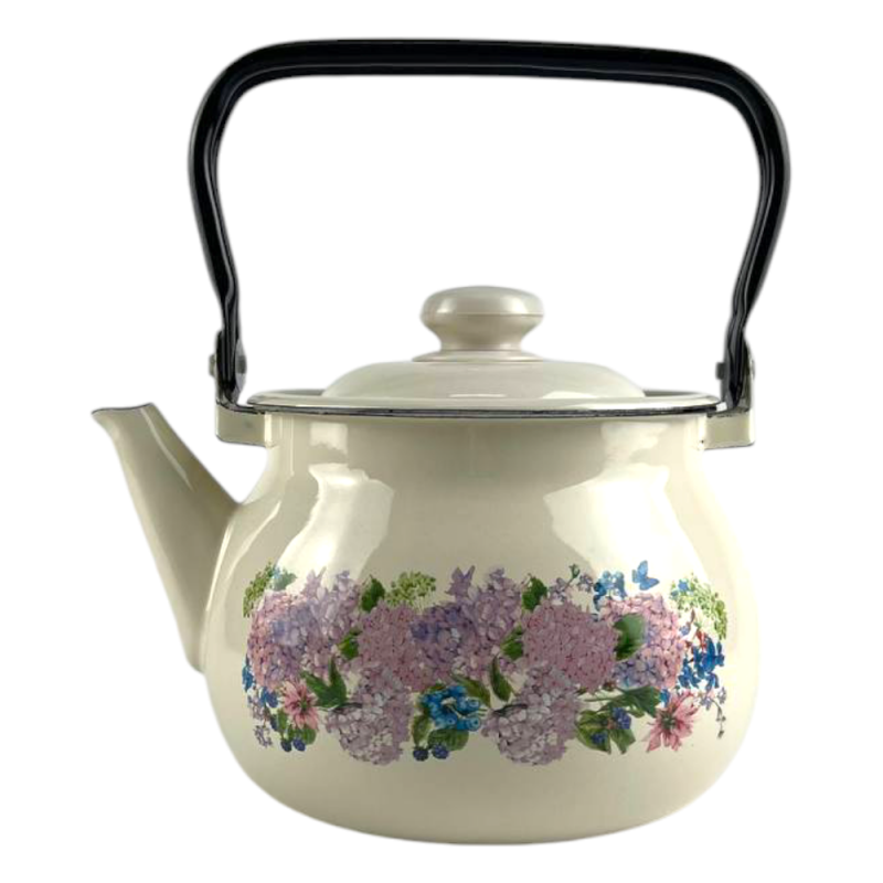 Чайник Idilia 2,5 л 2710/2 Анабель Молочний - Зелений