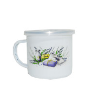 Кружка з кришкою Вг-Мікс 0,5 л Лаванда 340042 