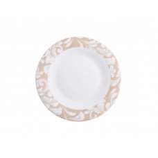 Тарілка обідня Vittora Aura Beige 23 см VT-1230AB