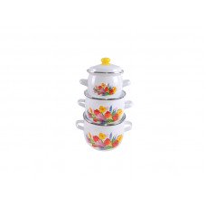 Набор кастрюль Idilia №928 Весенний букет 40171