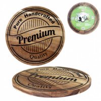 Дошка обробна кругла SNT 20 см Premium quality 8857