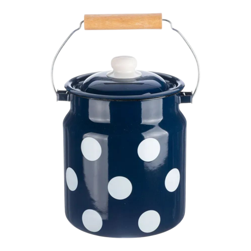 Бидон Idilia 3,3 л 06121/4 Белый горох Синий 49284