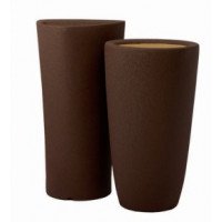 Кашпо керамічне Оріана Шовк Циліндр 17 л