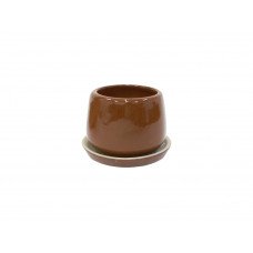 Горщик КООП Кактусник Міні 5 см Коричневий