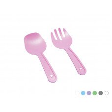 Набір ложка і виделка для салату StarsPlast 94200