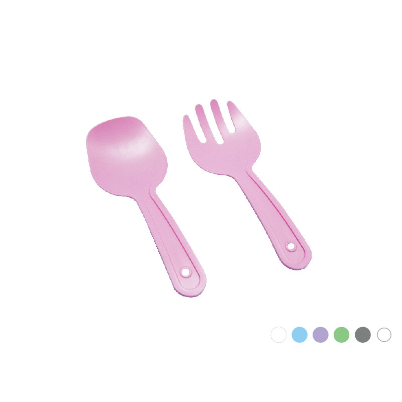 Набір ложка і виделка для салату StarsPlast 94200