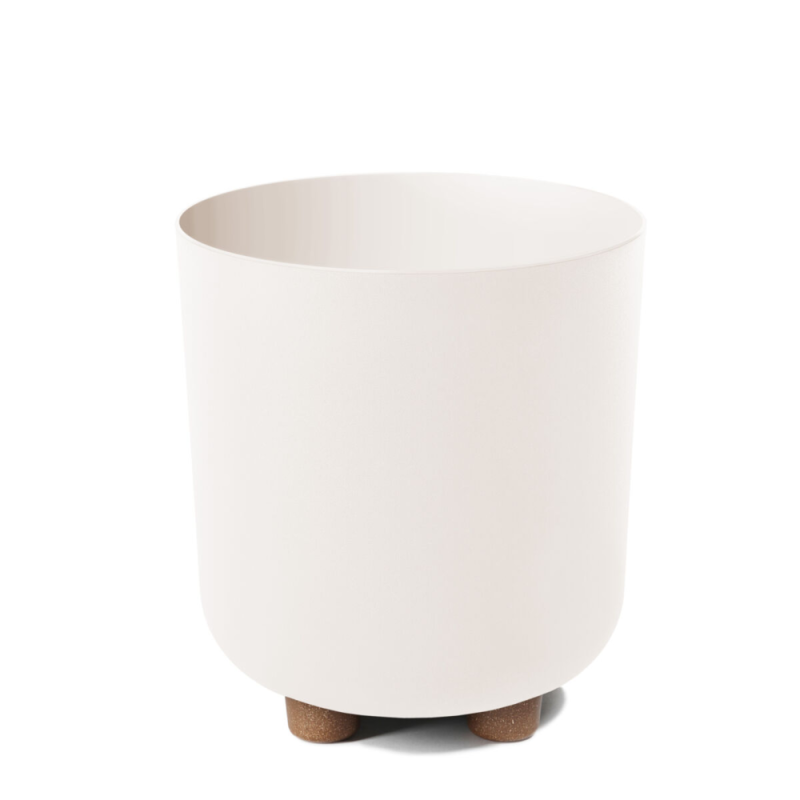 Горщик для квітів Ламела Софія Recycled 24 см 425 - Бежевий