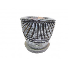 Горщик Сицилія Пальма сіра 15 см