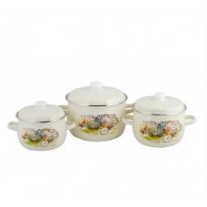 Набор кастрюль Idilia №928 Улицы Парижа 41373