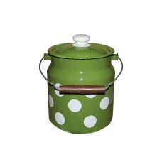 Бідон Idilia 3,3 л 0612/4 Білий горох Зелений 40361 