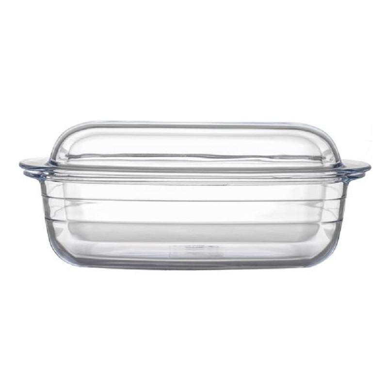 Каструля з кришкою прямокутна Pyrex О Cuisine 3 л 465AC00/1643 - Blue