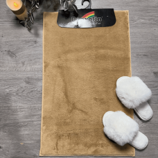 Коврик для ванной 50*80 см Banyolin Puffy L.Brown