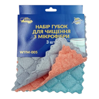 Набор губок из микрофибры Werk 17*20 см WYM-005