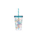 Стакан з трубочкою Herevin Colours Leaf 0,66 л 161448-011P