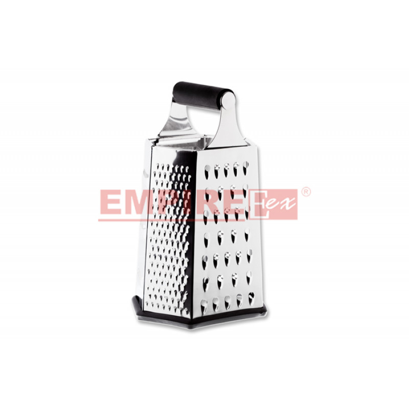 Терка Empire 6-гранная с силиконовой ручкой EM-9642