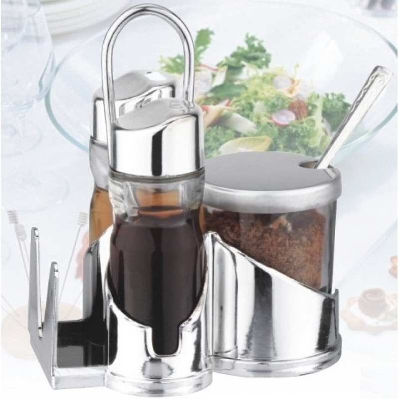 Набір для спецій Empire 3 пр ЕМ-9550 - Мармур