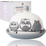 Маслянка SNT 16*13*11,5 см Совушки 3340-18