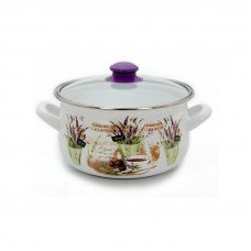 Каструля Infinity Лаванда ED 1286 кругла 2,4 л 18 см 6367455