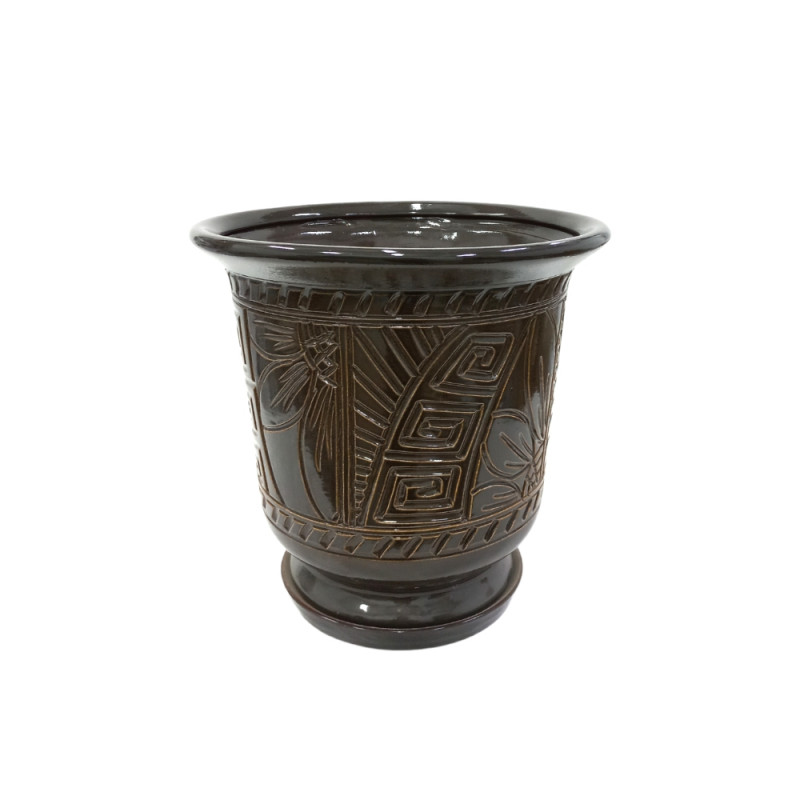 Набір горщиків КООП Дзвін 5 пр h-28/24/20/16/11 см Лабіринт Ретро 0063 - Квезаль