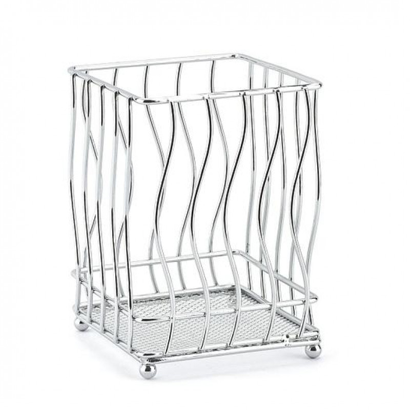 Сушка для столових предметів Kwadrat 11*11*15,5см 9684 Tadar - Пудра