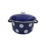Каструля Idilia 4 л 1814/4 Білий горох Синій 40055 - Cappuchino