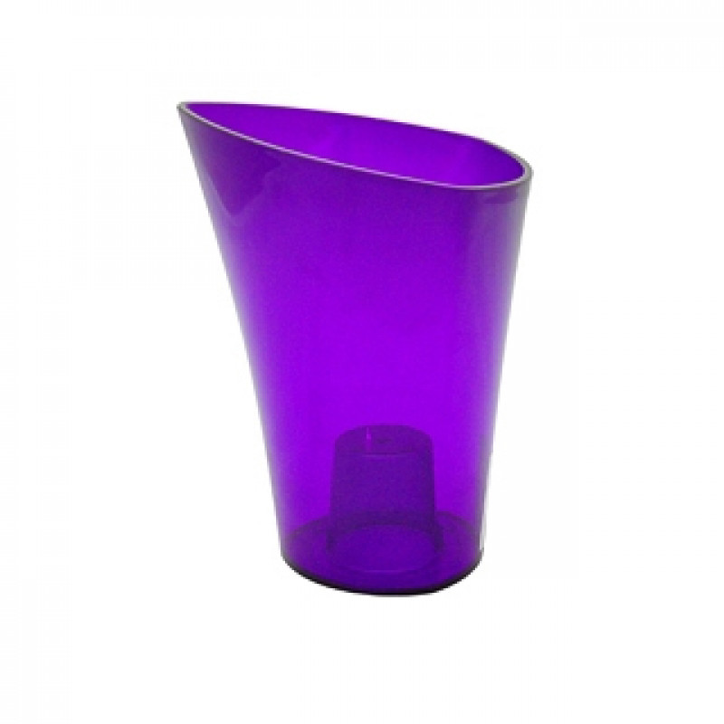 Горщик для орхідей Ламела Венус 20 см 375 - Прозорий