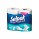 Папір туалетний Selpak 4 рулони
