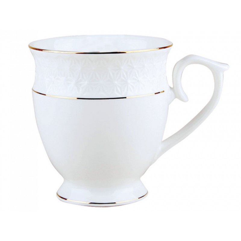 Кружка фарфор Interos 340 мл Снігова Королева 554409-А - Рожевий