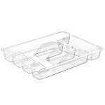 Лоток для столових приборів Akay прозорий AK-355 - Кораловий