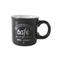 Кружка Limited Edition Small Cafe 150 мл Черная JH6502-1