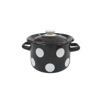 Каструля Idilia 2 л 1610/4 Білий горох Чорний 40887