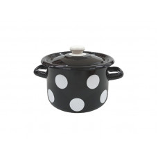 Каструля Idilia 2 л 1610/4 Білий горох Чорний 40887
