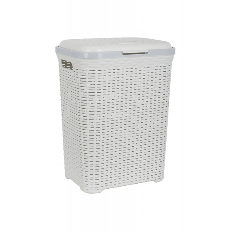 Кошик для білизни вертикальний Violet House Роттанг 55 л 0726
