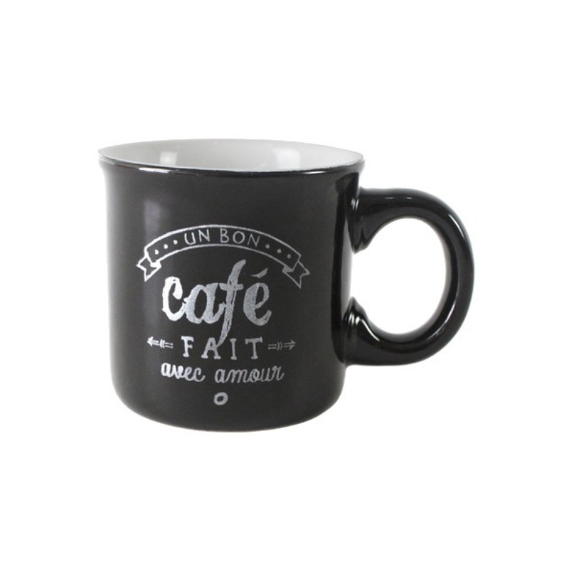 Кружка Limited Edition Small Cafe 150 мл Черная JH6502-1