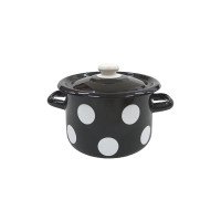Каструля Idilia 2 л 1610/4 Білий горох Чорний 40887