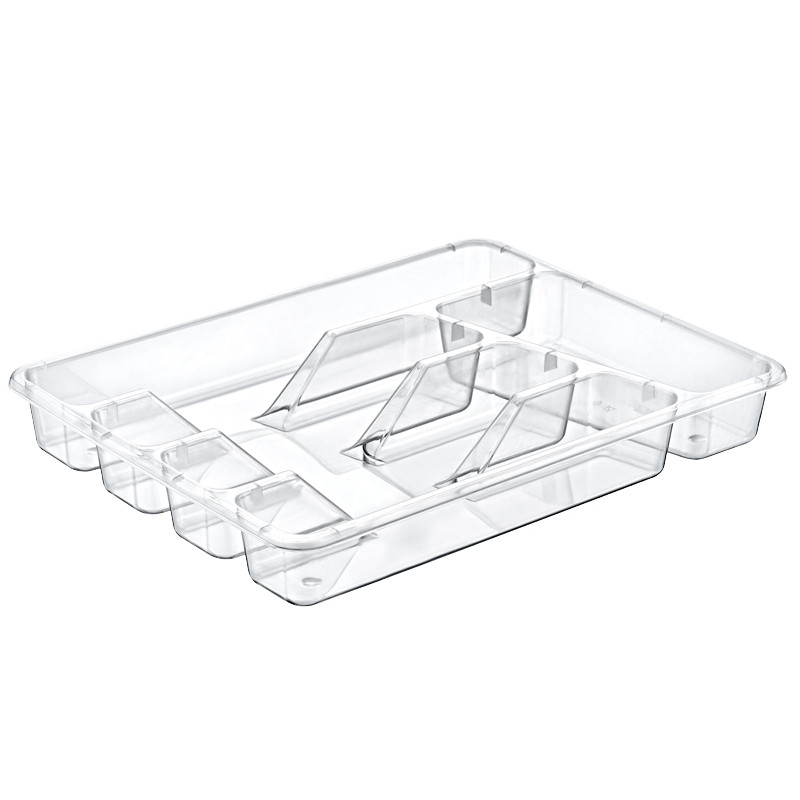 Лоток для столових приборів Akay прозорий AK-355 - Кораловий