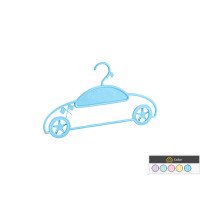 Набор плечиков для детской одежды Akay Машинка 4шт AK-434