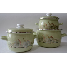 Набор кастрюль Idilia №936 Лилия цитрин 11285