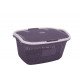 Корзина с крышкой Violet House Виолетта 28 л 1002 - Coffee