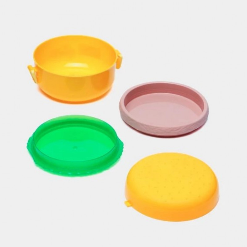 Ланчбокс Akay Гамбургер AK-384 - Лаванда